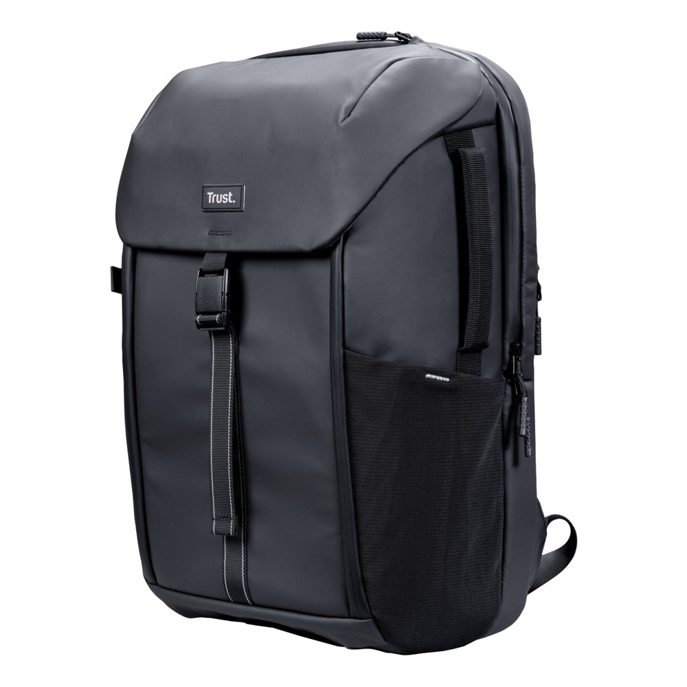 trust 25669 maletines para portã¡til 43,2 cm (17") mochila gris