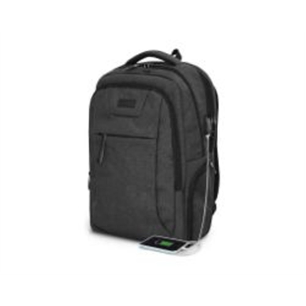 mochila subblim oxford 16" usb negra (subbp-4pa2100)