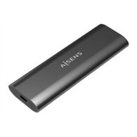 caja aisens ssd m.2/sata usb-c 3.1 gris (asm2-015gr)