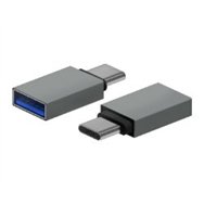 adaptador aisens usb-c/m a usb-a/h gris (a108-0718)