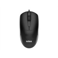 ratón nilox óptico usb-a 1200dpi negro (mousb1011)