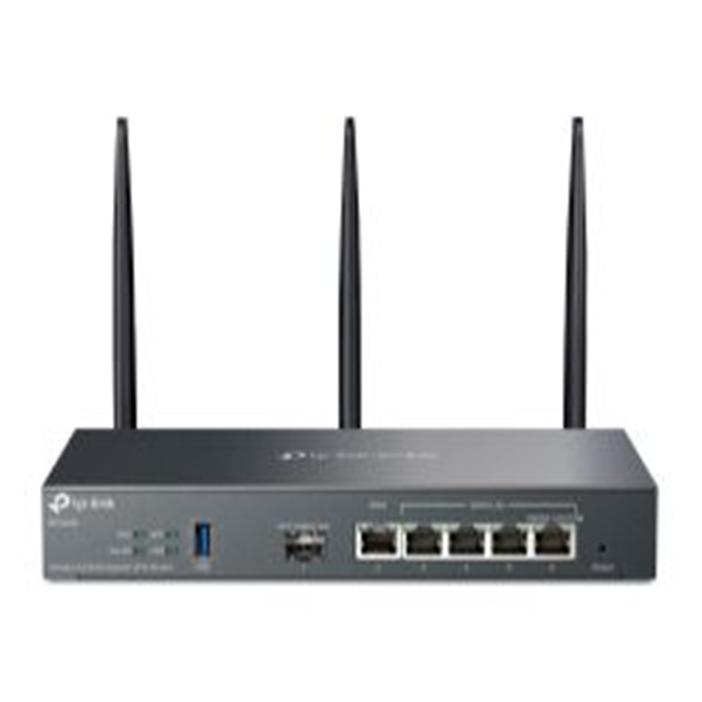 router tp-link ax3000 omada dualband vpn negro (er706w)
