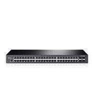 switch tp-link 48xrj45 4xsfp rack 1u negro (tl-sg3452)