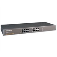 switch tp-link 16p 10/100/1000 rack 19" 1u (tl-sg1016)