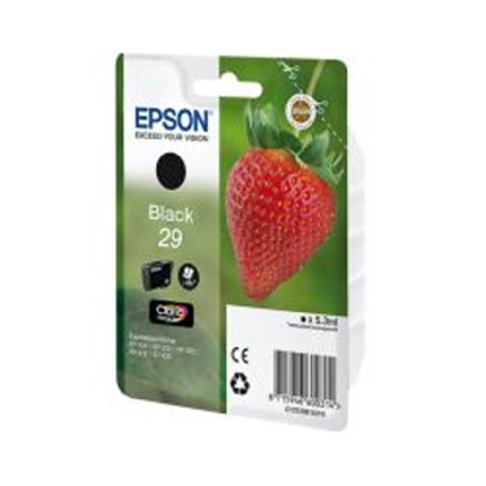 tinta epson 29 t2981 negro 5.3ml (c13t29814012)