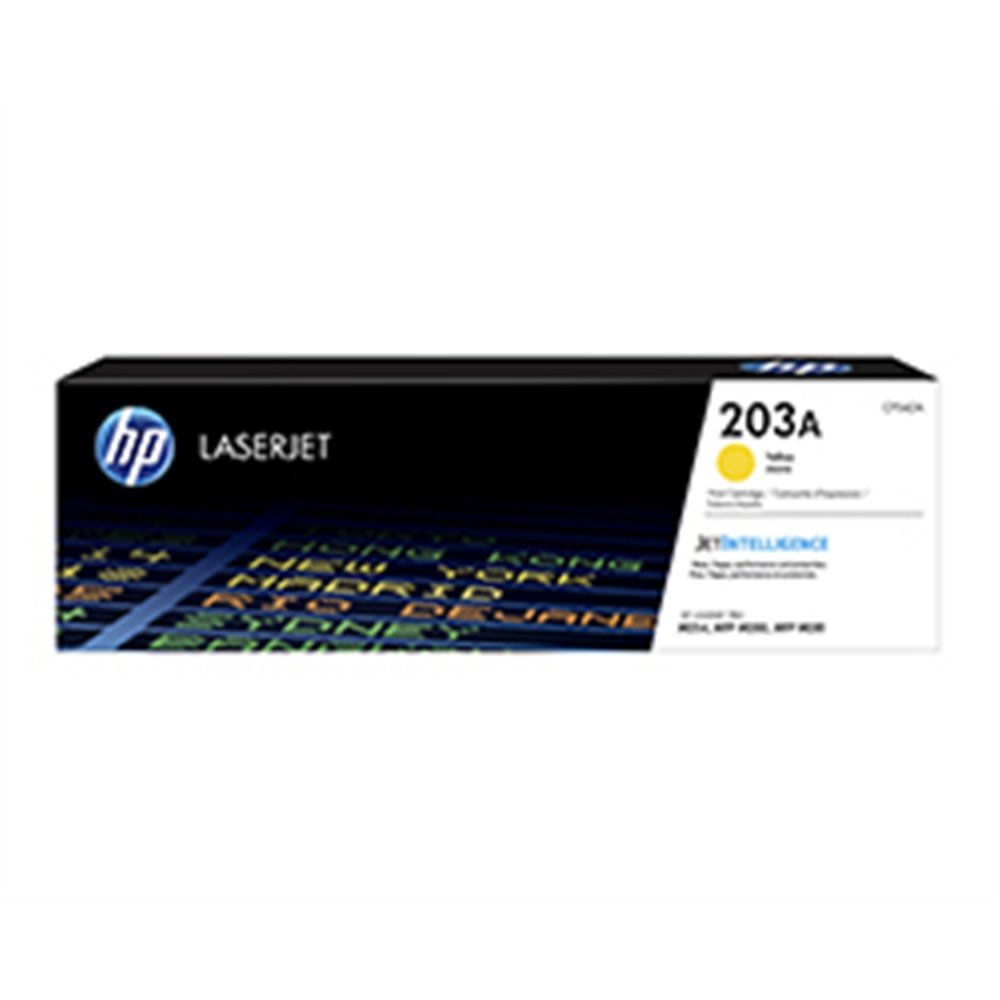 toner hp laserjet pro 203a amarillo 1300 pág (cf542a)