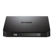 switch d-link 24xrj45 gbe rack 1u negro (go-sw-24g)