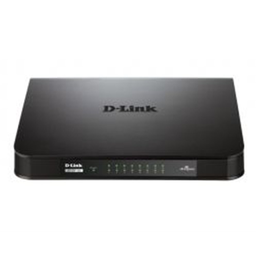 switch d-link 24xrj45 gbe rack 1u negro (go-sw-24g)