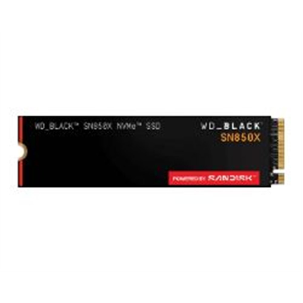 ssd wd sn850x black 2tb nvme pcie 4.0 (wds200t2x0e)
