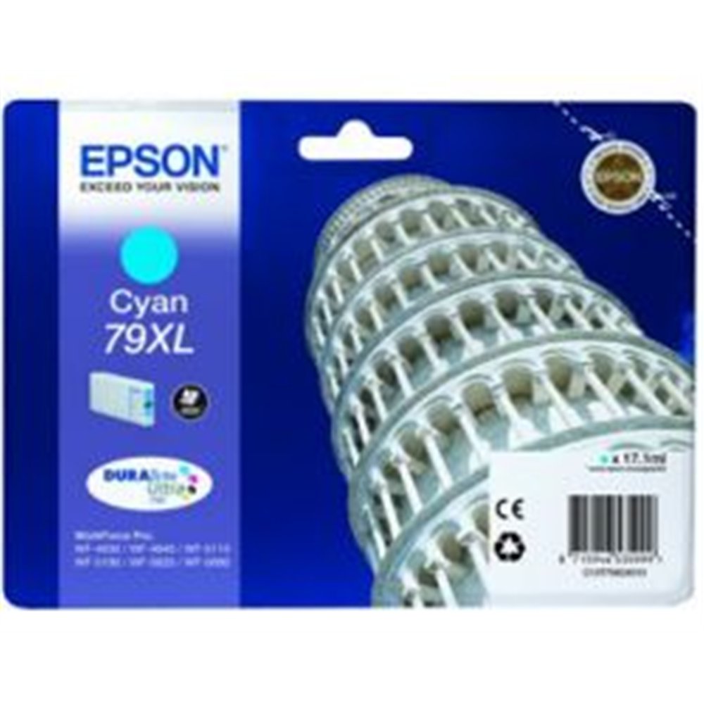 tinta epson 79xl t7902 cian (c13t79024010)