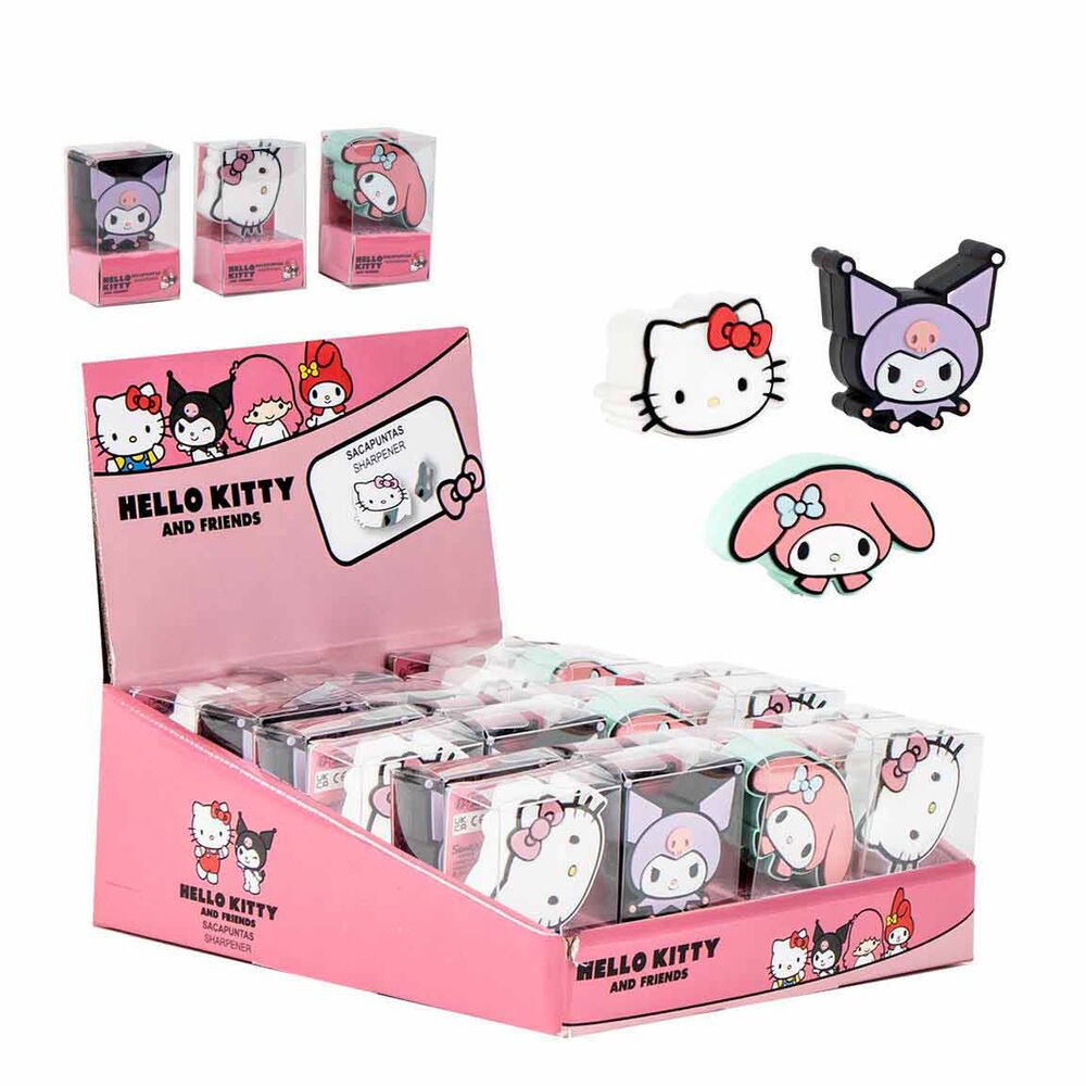 sacapuntas hello kitty surtido