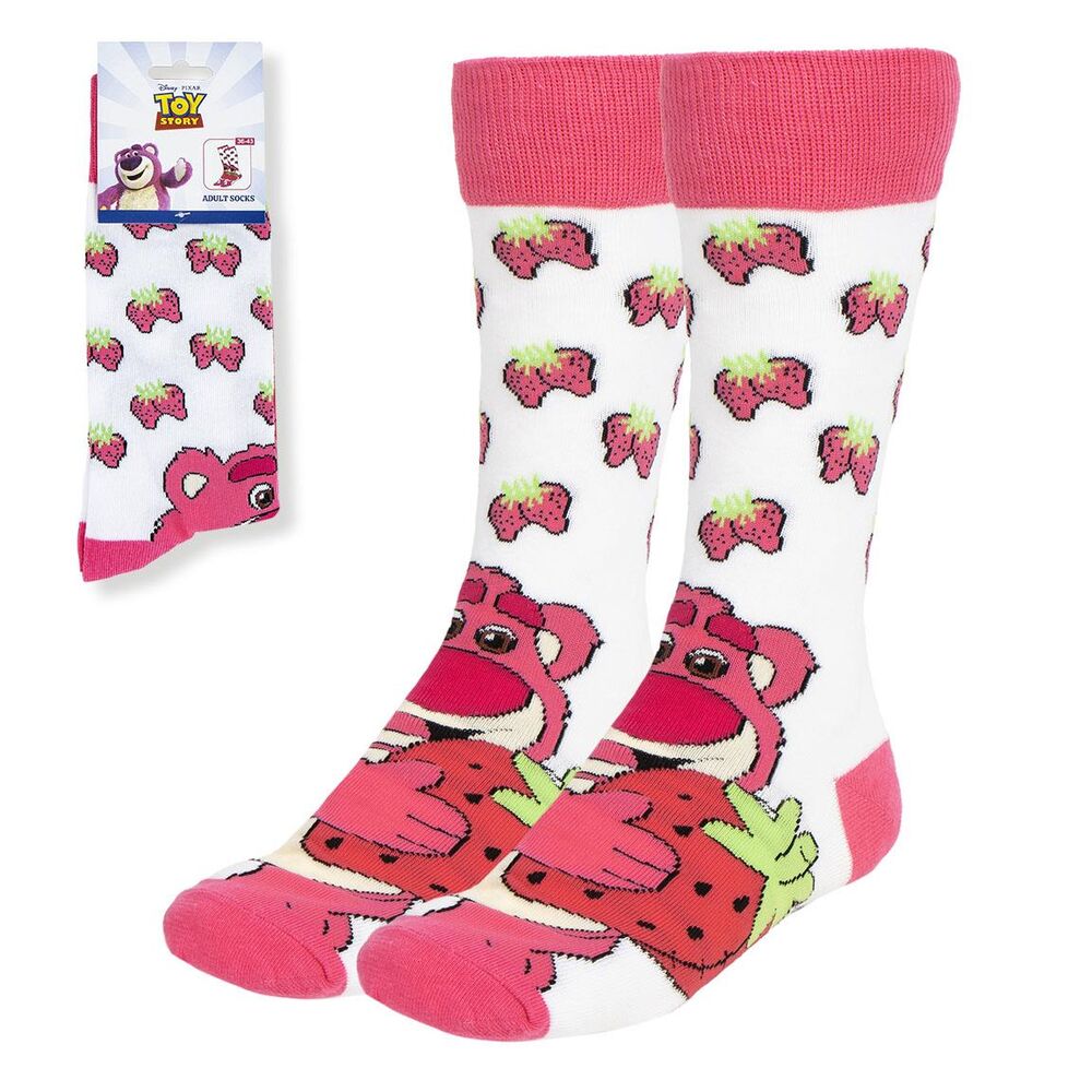 calcetines lotso toy story disney adulto