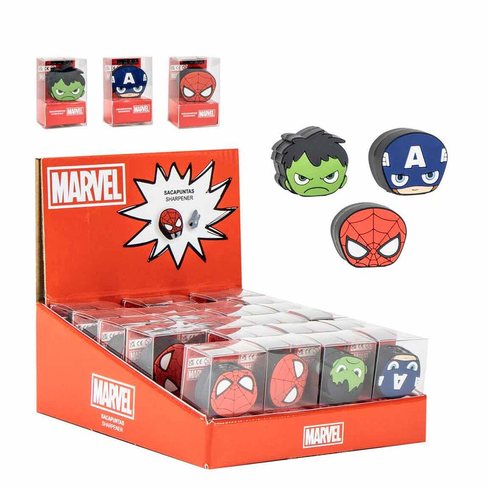 sacapuntas los vengadores avengers marvel surtido