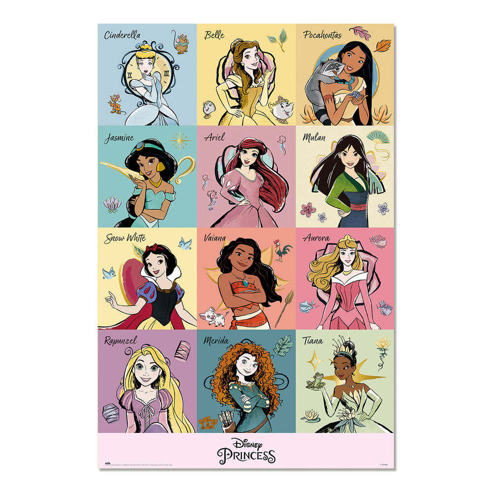 poster princesas disney
