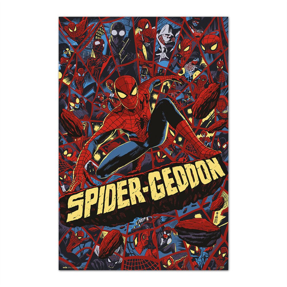 poster spider-geddon spiderman marvel