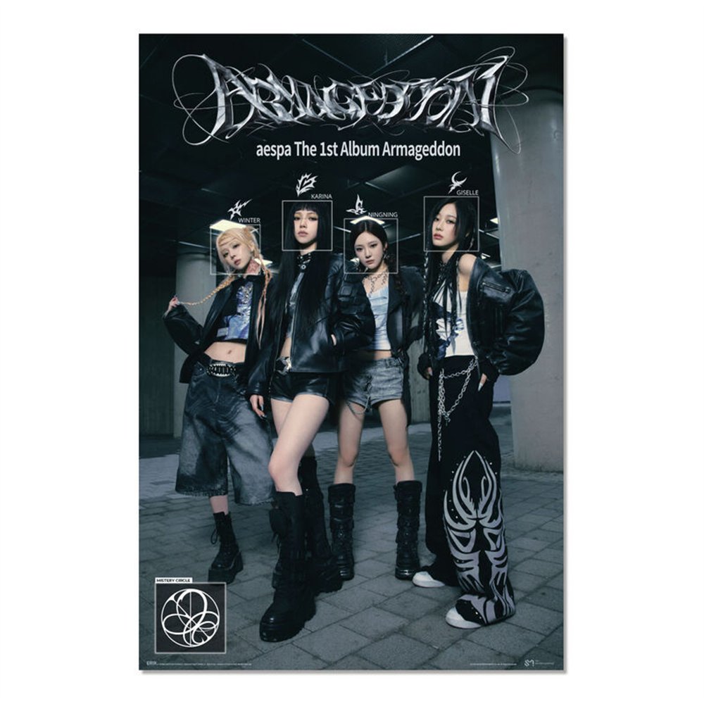 poster aespa armageddon