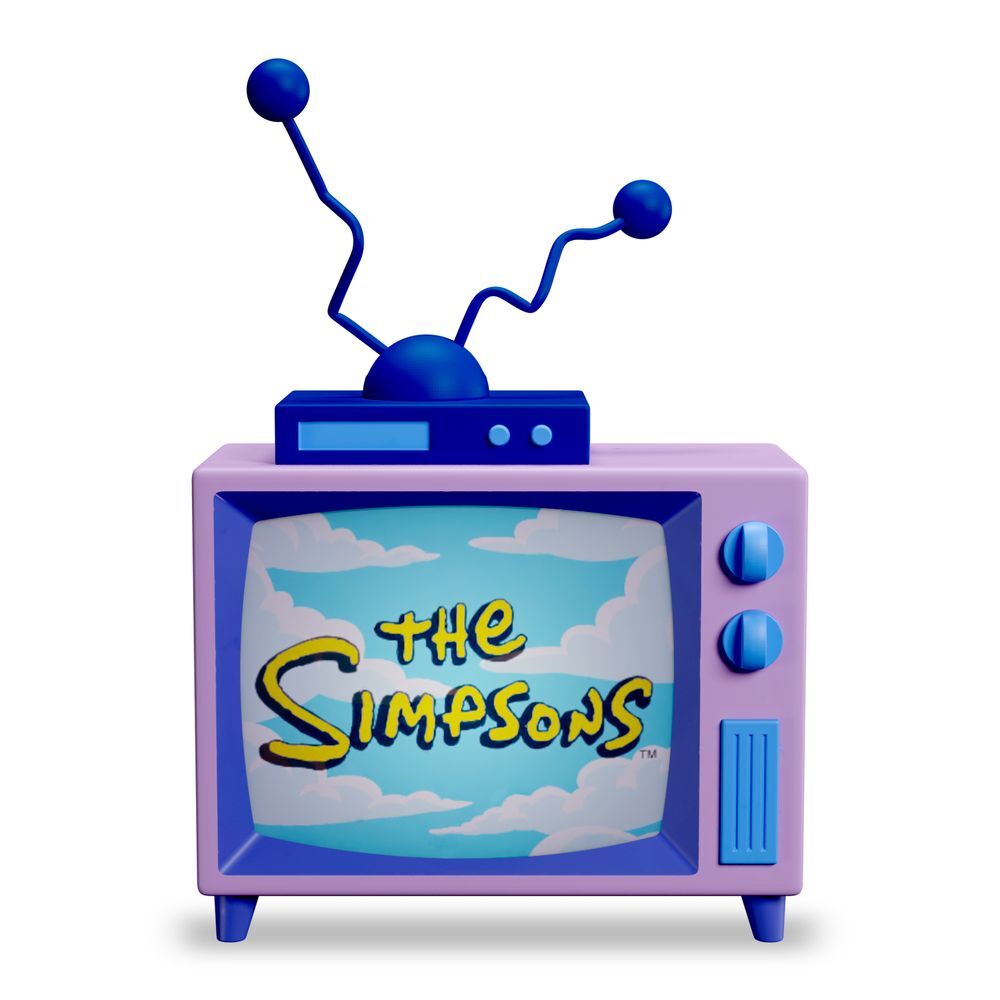lampara tv los simpsons
