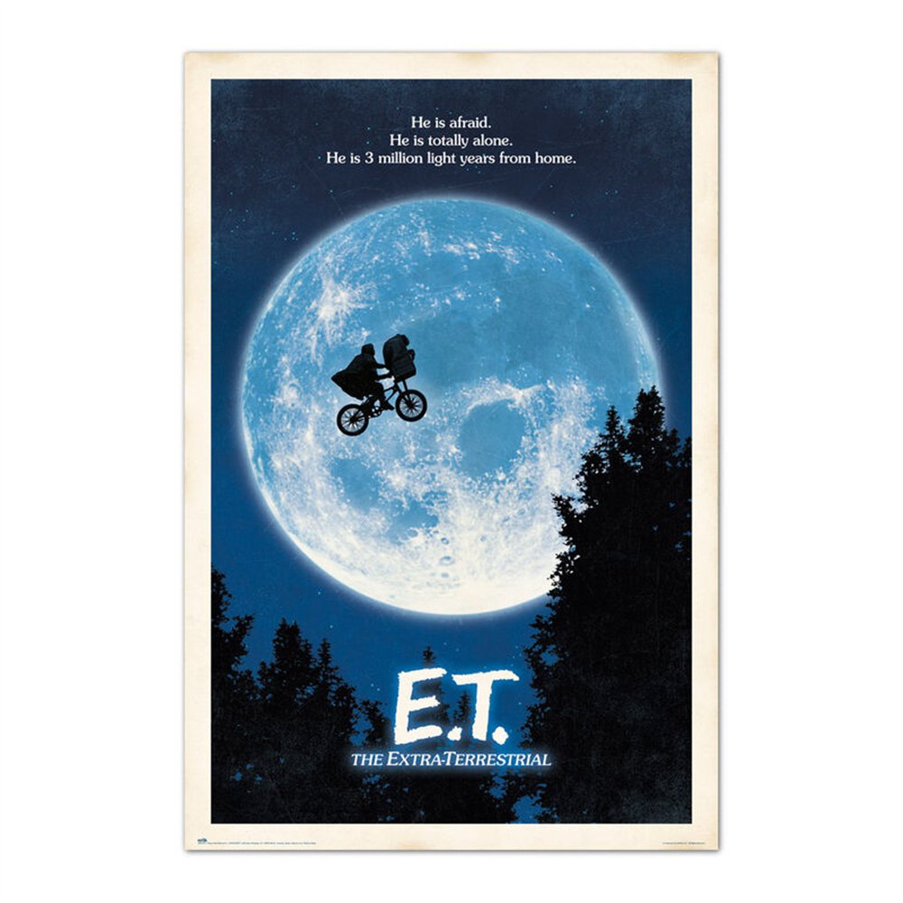 poster e.t. el extraterrestre