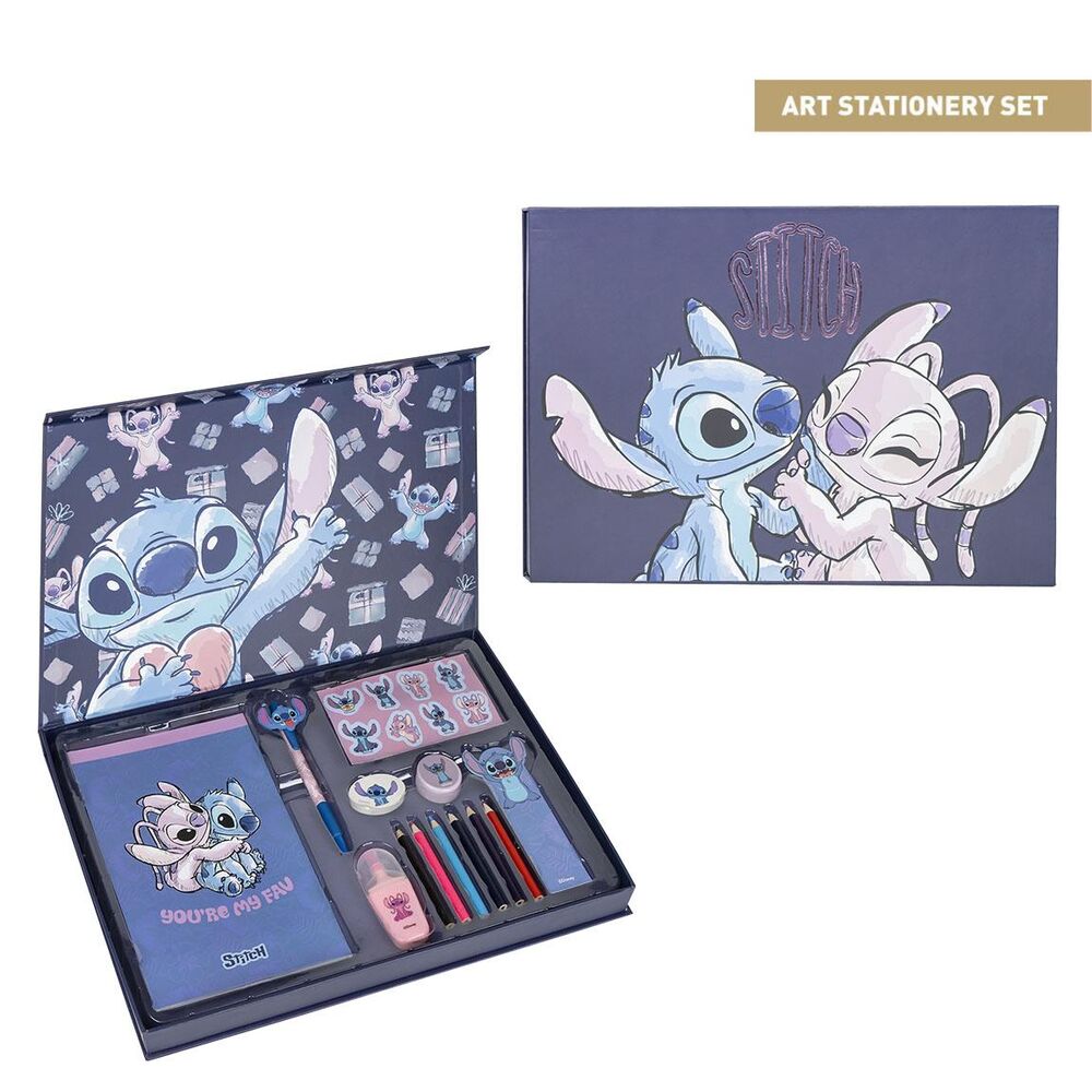 set papeleria stitch disney