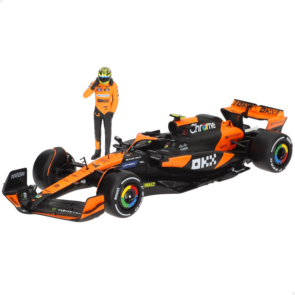coche mclaren norris mcl38 f1 metal