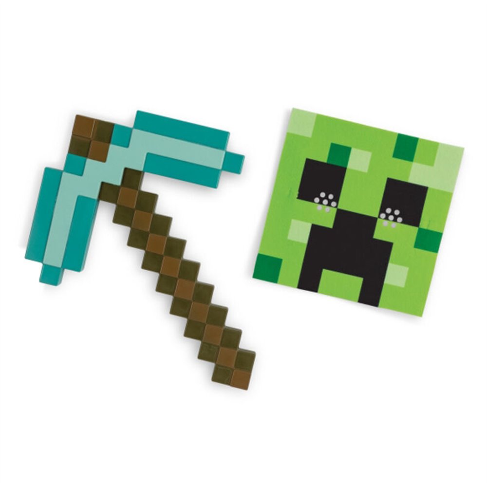 mascara + pico minecraft