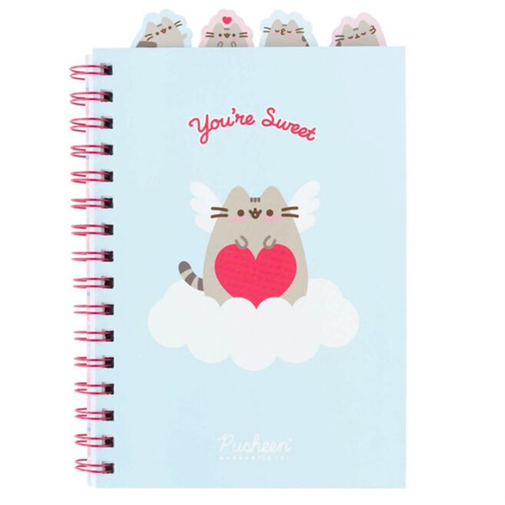 cuaderno a5 purrfect love pusheen
