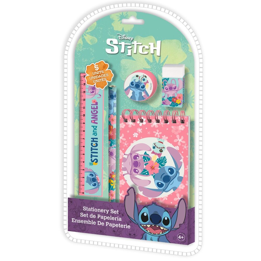 set papeleria stitch disney