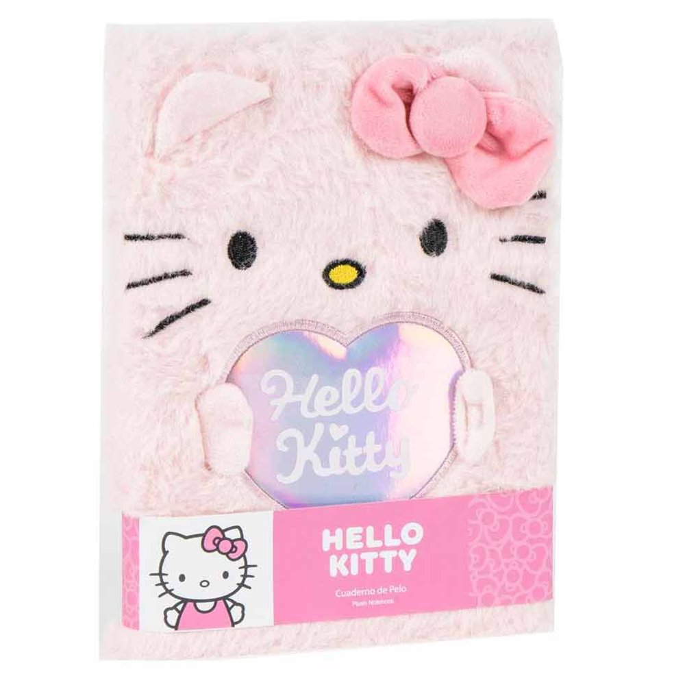 cuaderno peluche hello kitty