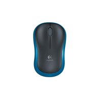 raton logitech m185 wireless blue