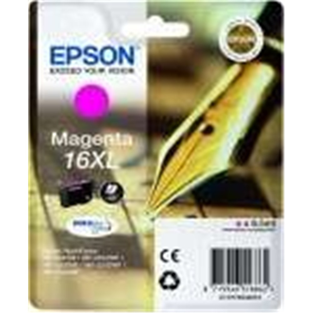 tinta epson c13t16334012 t1633 magenta 16xl