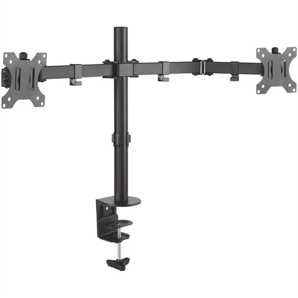 soporte de mesa tv/monitor aisens 13-32 2 brazos black
