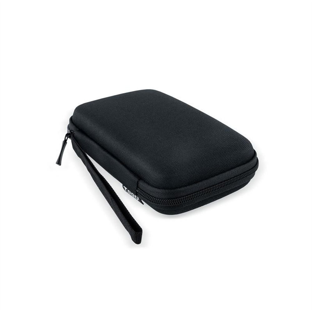 funda tooq para disco duro externo de 2,5 black