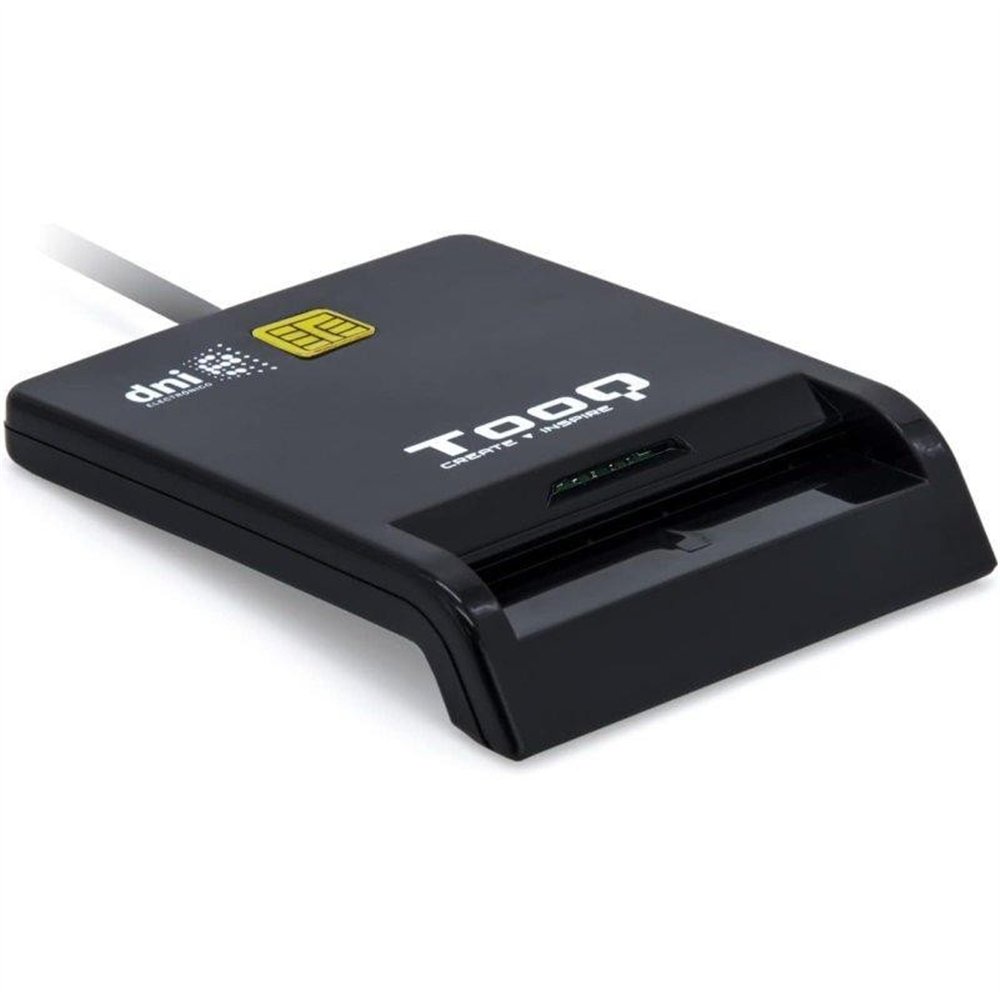 lector de tarjetas dnie tooq tqr-211 dni usb-c black