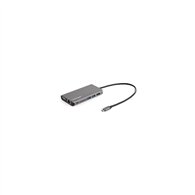 startech.com dkt30chvausp base para portã¡til y replicador de puertos alã¡mbrico usb 3.2 gen 1 (3.1 gen 1) type-c negro, gris
