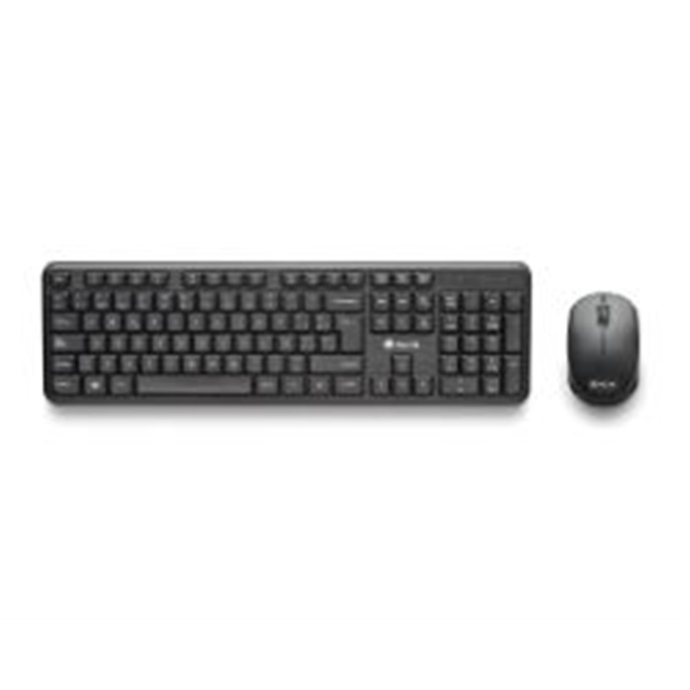 teclado+ratón ngs rf wireless óptico negro (harmonykit)