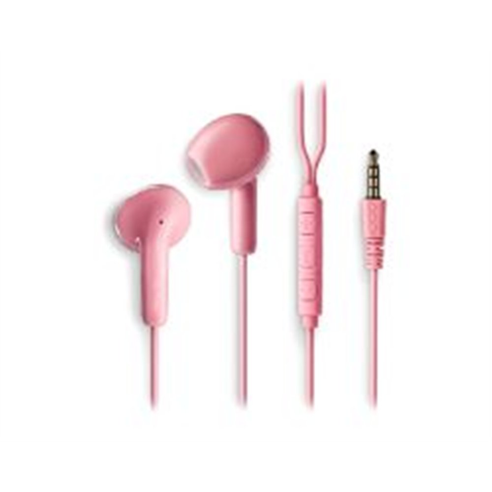 auriculares ngs intraurales 3.5mm rosa (crossflippink)