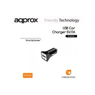 cargador approx coche 1 puerto usb negro appusbcarb
