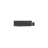 logitech teclado y raton wireless combo mk235