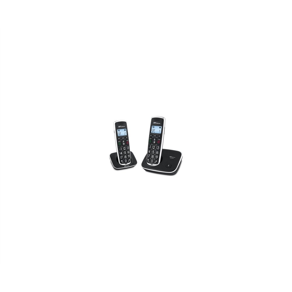 telefono spc dect comfort kaiser duo negro 7609n