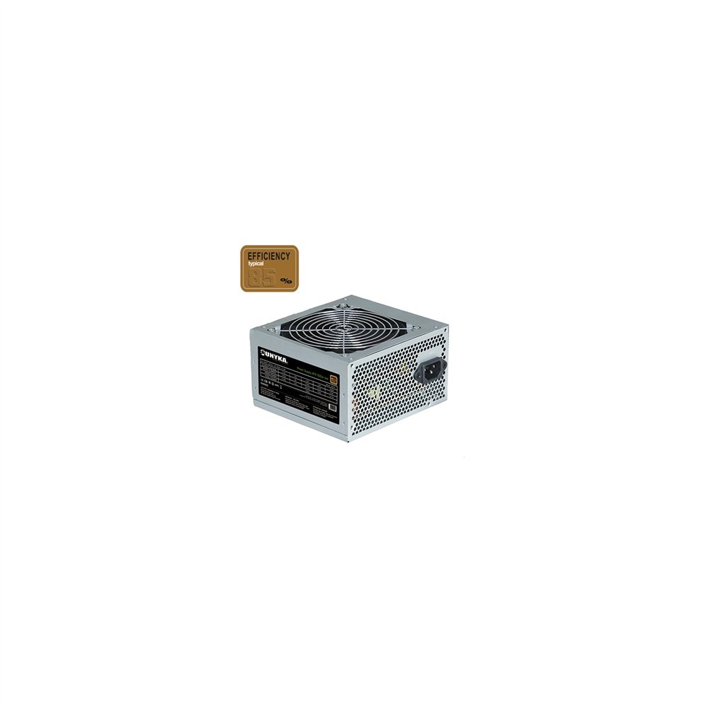 fuente alimentacion atx  300w unyka 85% eficencia apfc 52011