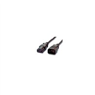 equip 112100 cable extensor de alimentación c14 a c13 macho/hembra 1.8m