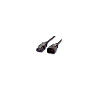 equip 112100 cable extensor de alimentación c14 a c13 macho/hembra 1.8m