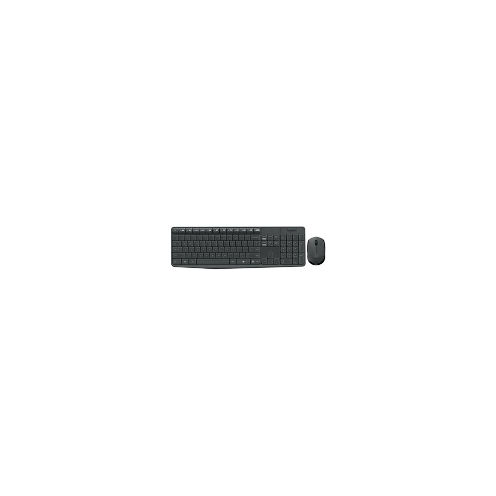 logitech mk235 teclado + raton portugues wireless 920-007917