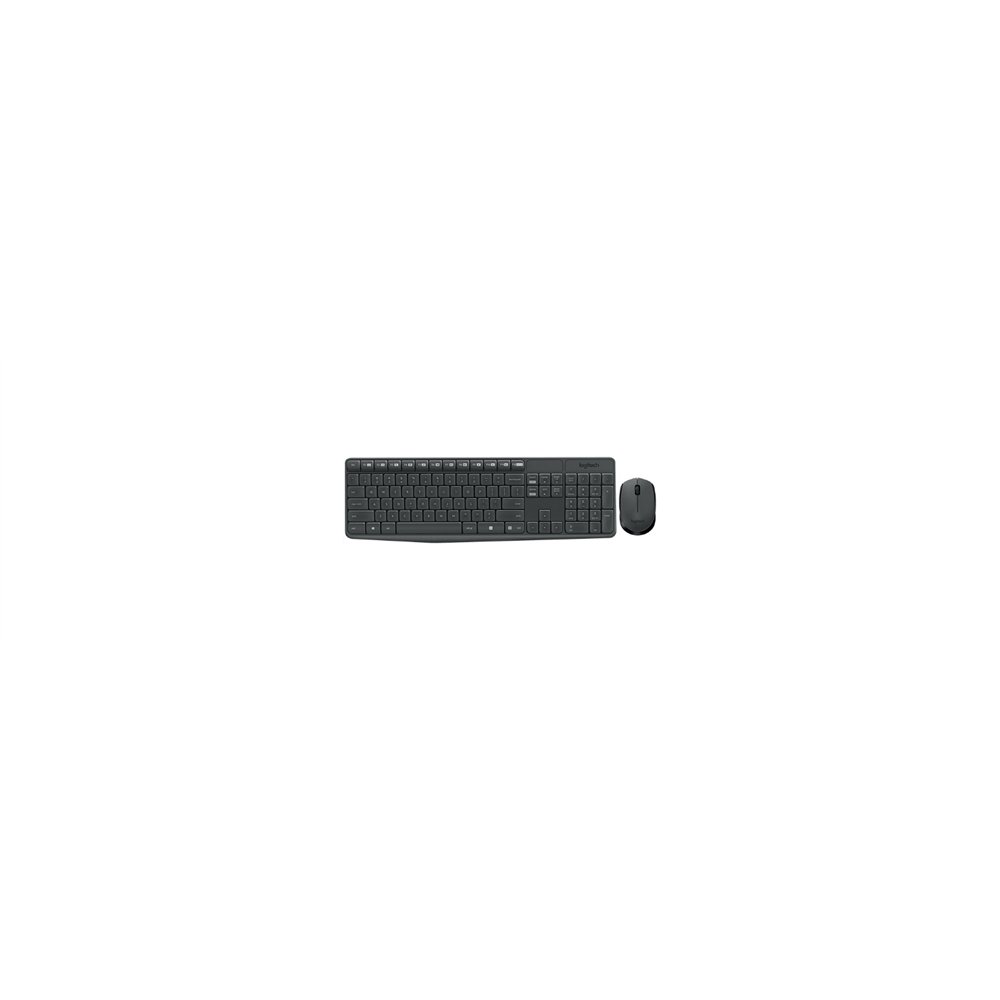logitech mk235 teclado + raton inalambrico idioma aleman 920-007905