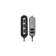 cargador coche 5 usb ewent ew1355