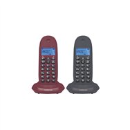telefono motorola c1002 dect duo gris - rojo e07000d48b2aessc