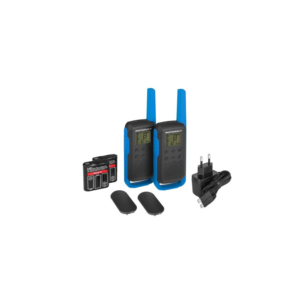 walkie-talkies motorola t62 8km 16ch b6p00811ldrmaw