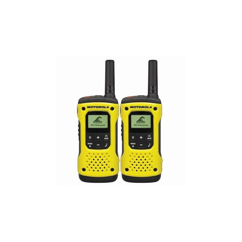 walkie-talkies motorola t92h2o 10km 8ch amarillo a9p00811ywcmag