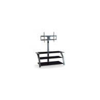 soporte tv approx suelo con mueble pantallas 30 - 63 3 estantes appst08e