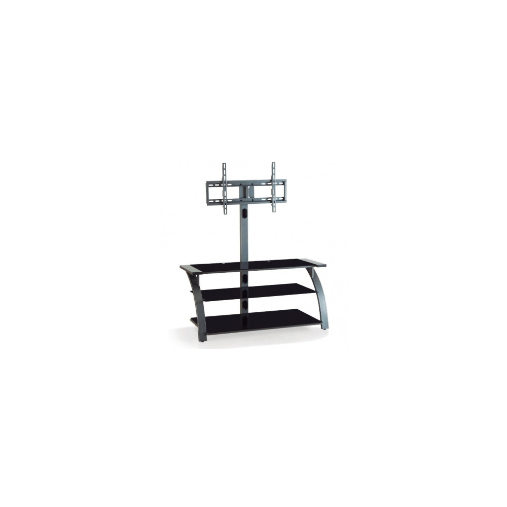 soporte tv approx suelo con mueble pantallas 30 - 63 3 estantes appst08e